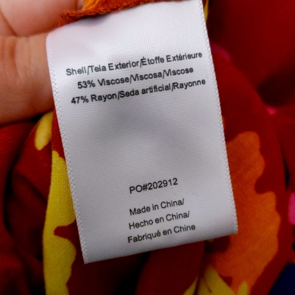 Modcloth Read It and Steep Romper Rusty Orange Floral Women's Plus Size 3X - Picture 9 of 10
